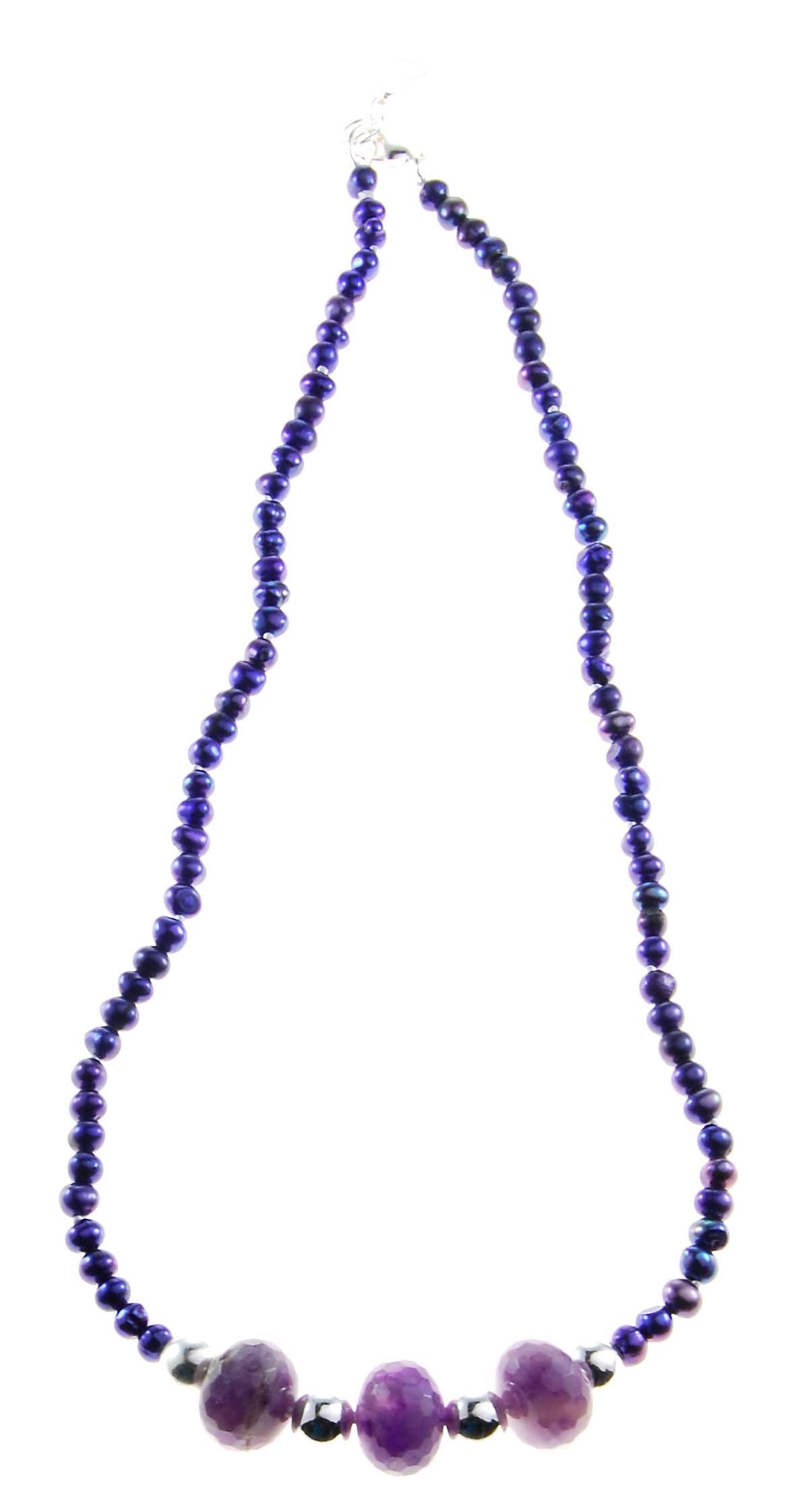 �ska Alia Necklace 45 Amethyst
