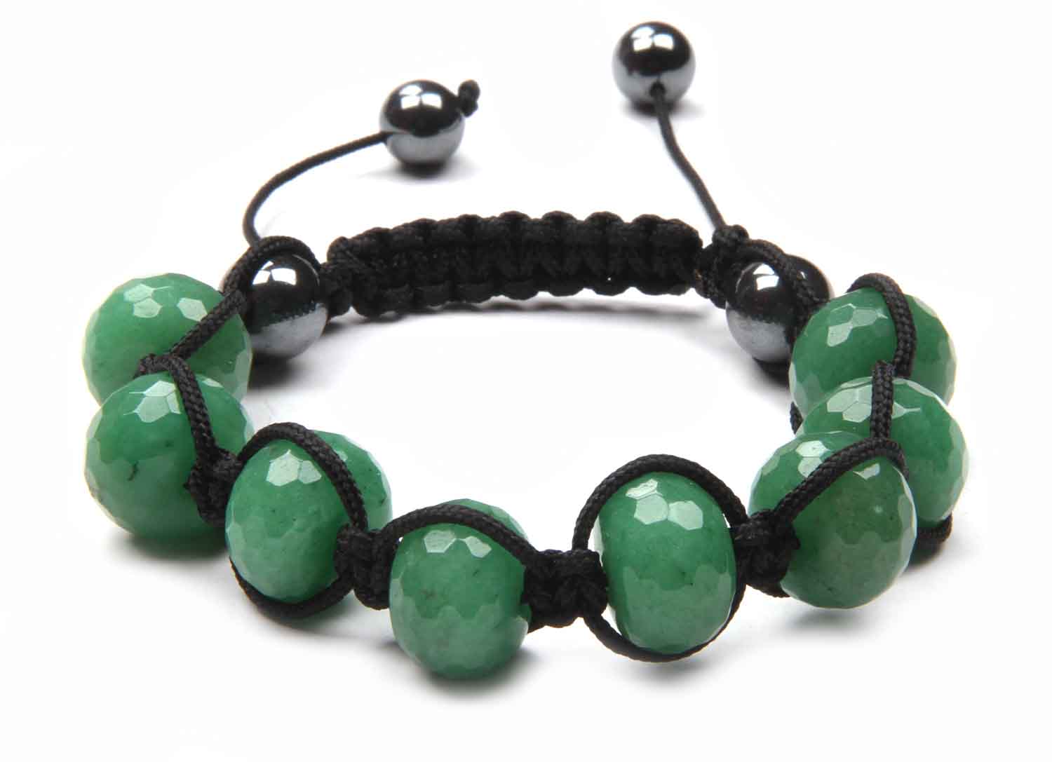 Zebra Zoo Friendship Bracelet Green Beads Zebra Zoo Friendship Bracelet Green Beads