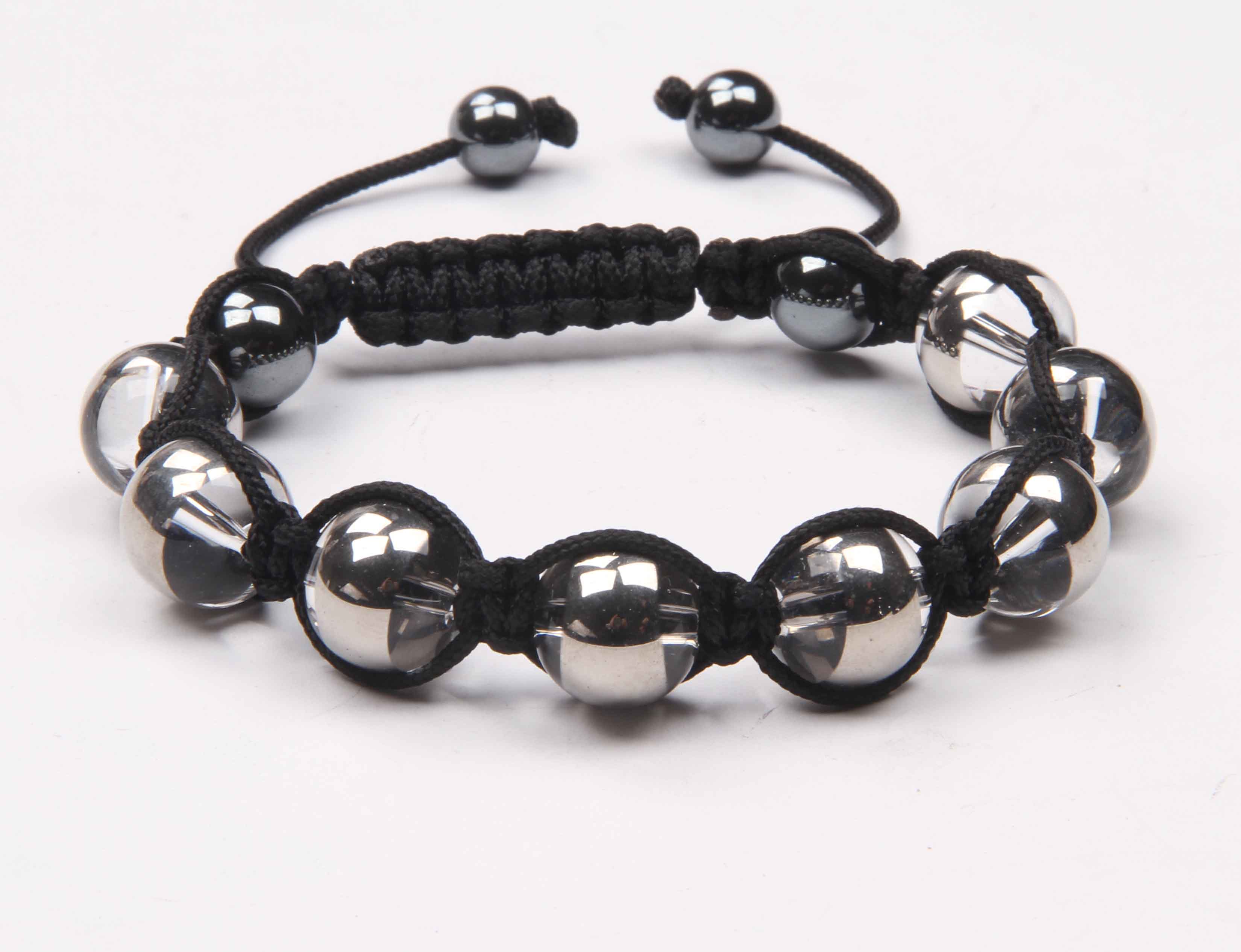 Zebra Zoo Friendship Bracelet Silver Beads Zebra Zoo Friendship Bracelet Silver Beads